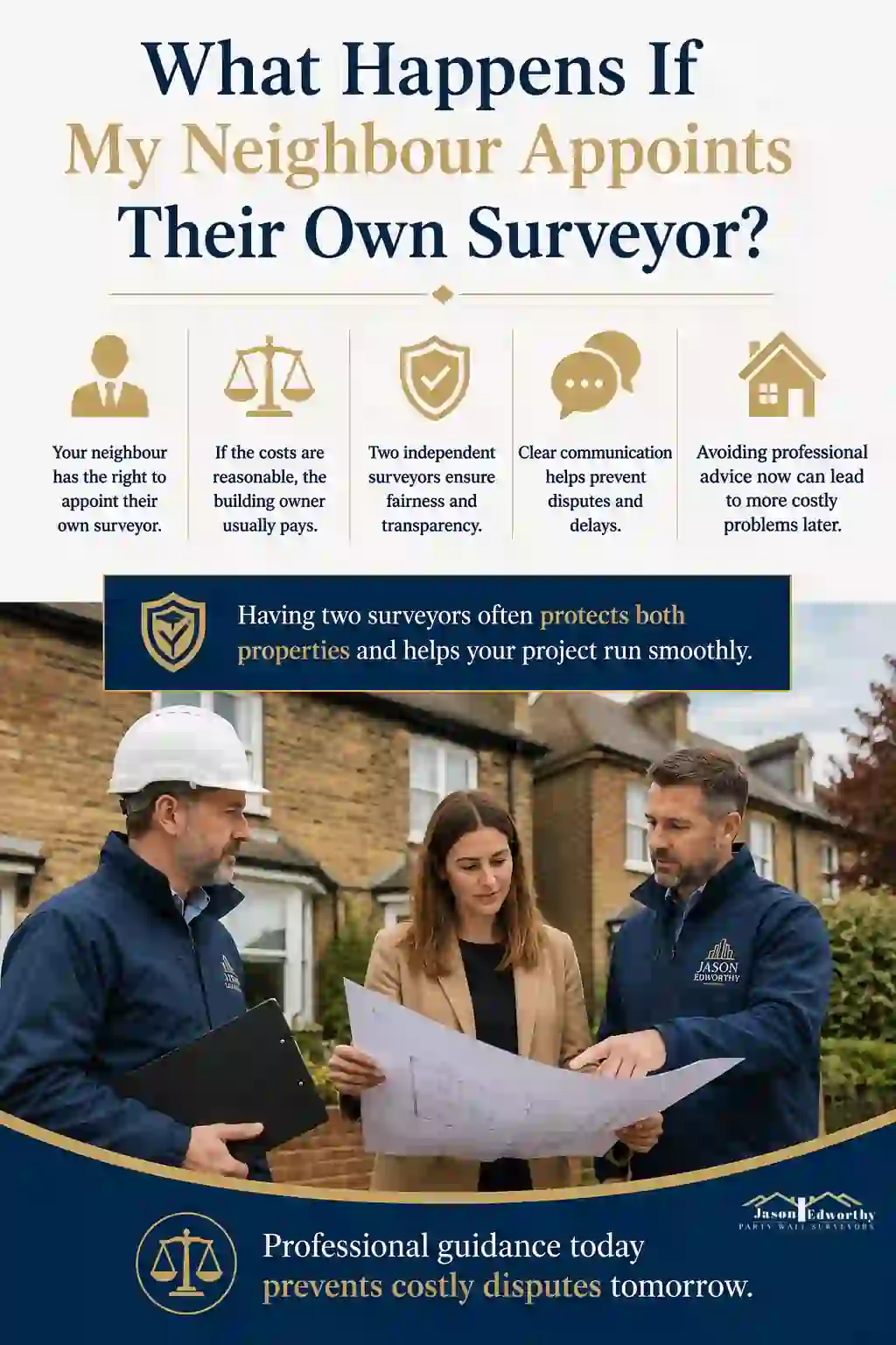 What Happens If My Neighbour Appoints Their Own Surveyor Widnes?